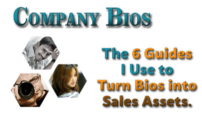Company Bios – A Sales Asset