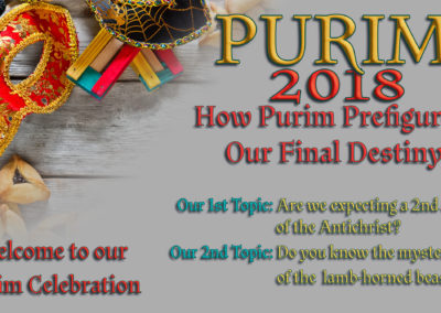 Purim 2018 - Welcome Slide